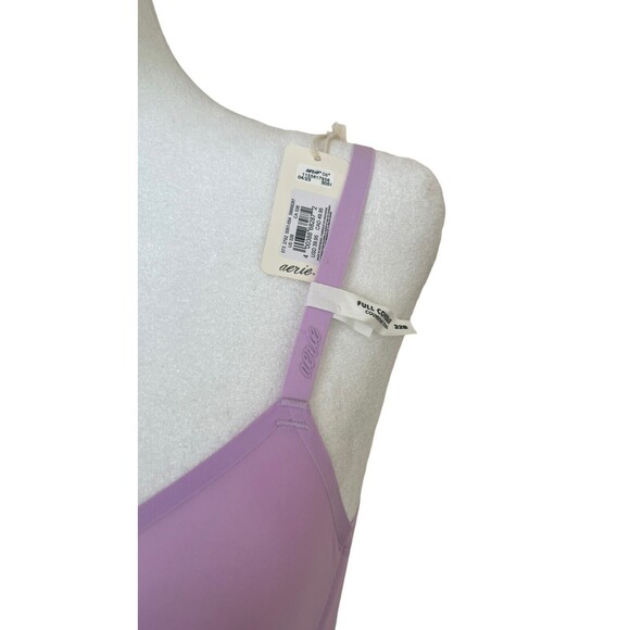 Aerie Smoothez Bra 32B Full Coverage lavender - Picture 4 of 7
